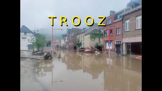 Inondations à Trooz Juillet 2021 [upl. by Sihun29]