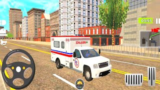 Ambulance Vehicle Driving Skills In City Hospital 2024 Android Gameplay [upl. by Naejamron392]