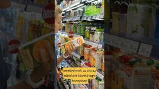 🛒🕒Sokkoló így változtak az árak az árstop alatt és után ár árak bolt élelmiszer árstop boltok [upl. by Eniamzaj171]