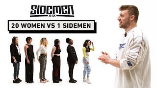 20 WOMEN VS 1 SIDEMEN HARRY EDITION [upl. by Nylirad]