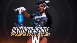 Actualización de los desarrolladores  Funciones sociales  Overwatch [upl. by Airres]