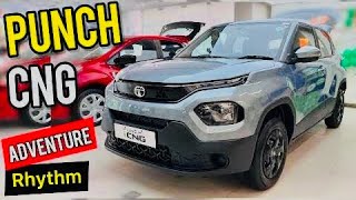 2024 New TATA PUNCH ￼￼Adventures i CNG 😱😱Omg  price at 550 lakh 😱 Real life review full details🚀 [upl. by Whyte]