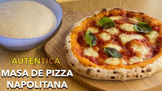 Autentica Masa de Pizza Napolitana en tu casa [upl. by Fraze918]