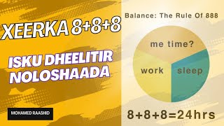 XEERKA 888  XEELAD AAD NOLOSHAADA ISUGU DHEELLITIRI KARTID  Mohamed Raashid [upl. by Llednek]