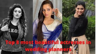 Top 8 most beautiful actresses in wedding planners [upl. by Eentroc]