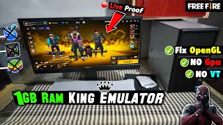 How To Play Garena Free Fire In 1GB Ram PC Without BlueStacks amp MSI Emulator [upl. by Airetal]