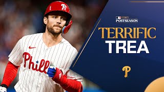 TERRIFIC TREA See the best from Trea Turner during the 2023 postseason [upl. by Salmon]