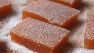 Fresh Peach Candy  Peach Gelee Recipe  Jellied Peach Sweets [upl. by Araeic885]