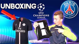 Unboxing Du Nouveau Maillot Du Psg Jordan [upl. by Bogart45]