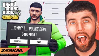 TOMMY T GETS ARRESTED ON GTA 5 RP [upl. by Sualocin721]