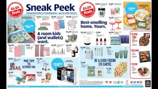 Aldi Sneak Peek 2142024  2202024 Aldi Weekly Ad and Deals [upl. by Storz511]