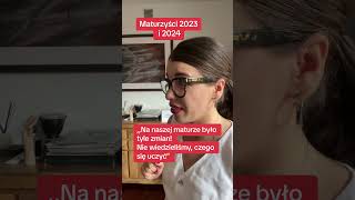 Matura 2024 vs 2025 matura2025 matura [upl. by Nnaik]