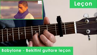 Babylone  Bekitini Guitar TutorialLeçon  بكيتيني [upl. by Asille]