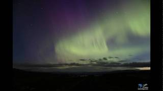 Solar Storm  Aurora Borealis  Northern Lights  Nordlicht [upl. by Parthinia]