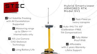 STEC SV1 GNSS RTK [upl. by Cammi]