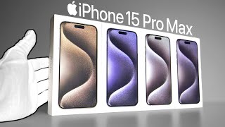 iPhone 15 Pro Max Unboxing  A Monster Smartphone  Gaming Test [upl. by Perusse965]