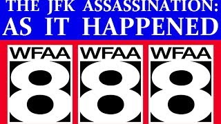 JFKS ASSASSINATION WFAATV DALLAS COVERAGE PART 1 [upl. by Chap]