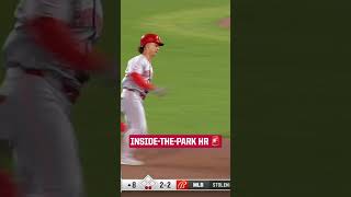 Stuart Fairchild comes in off the bench and hits an insidethepark home run [upl. by Xanthe580]