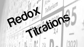 Redox Titrations  Alevel Chemistry  OCR AQA Edexcel [upl. by Howard]