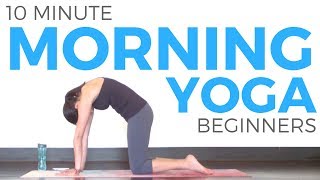 10 minute Morning Yoga for Beginners [upl. by Norty]