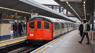 London Underground Central Line 1962 Stock 8 Car RAT passing Stratford for West Ruislip Depot [upl. by Jethro]