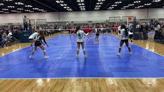 Roots 17 Maple vs Chicago Elite 17 Premier  1st Set  4th Match  Day 2  Mideast Qualifier 2024 [upl. by Burkitt]