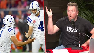 Pat McAfees HILARIOUS NFL Kicking Story [upl. by Atinra531]