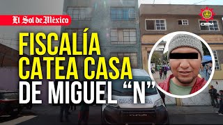 Fiscalía encuentra indicios de un feminicida serial tras cateo en casa de Miguel quotNquot [upl. by Aduh]