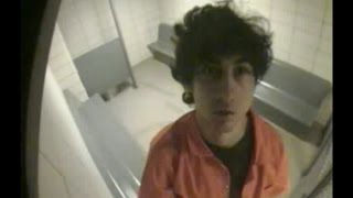 Boston Bomber Dzhokhar Tsarnaev Made Obscene Gesture to Camera in Holding [upl. by Darin]