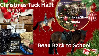 Christmas Tack Haul Olympia amp Beaus Back to School [upl. by Aveline]