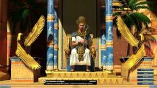 Civilization V Leader  Ramesses II of Egypt [upl. by Elleinet779]