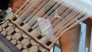 Reindeer on a rigid heddle loom [upl. by Cohn]