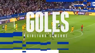 Los goles de Giuliano Simeone  Deportivo Alavés [upl. by Zobias]