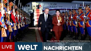 RUSSLAND Putin besucht unbehelligt Mongolei Ukraine fordert Festnahme des Kremlchefs  LIVESTREAM [upl. by Hazel117]