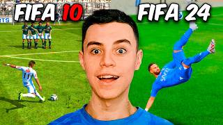 1 Gol Imposible con Neymar en Cada FIFA [upl. by February]