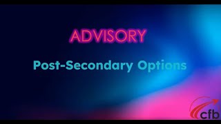 Post secondary options [upl. by Cleon136]