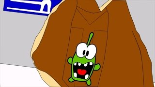 The Colouring Book  Om Nom and a Cat  Learning colours with Om Nom Cut the Rope [upl. by Aillimac400]