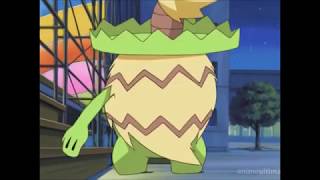 Brocks Lombre Evolves Into Ludicolo [upl. by Simons]