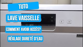 Comment paramétrer votre lavevaisselle Miele en fonction de la dureté de leau [upl. by Cherie121]