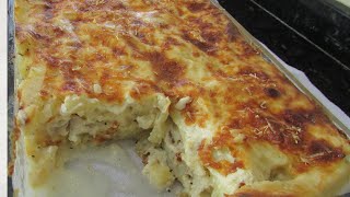 FILÉ DE PEIXE GRATINADO COM BATATAS VOCÊ NUNCA COMEU UM ESCONDIDINHO ASSIM [upl. by Amzu364]