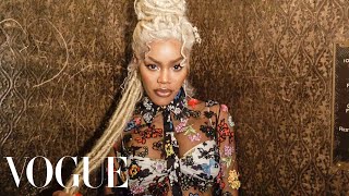 Teyana Taylor’s Epic Versace GettingReady Ritual  Vogue [upl. by Norred]