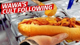 Why Is Pennsylvania Obsessed with the Food at This Gas Station — Wawas Cult Following [upl. by Weinhardt312]