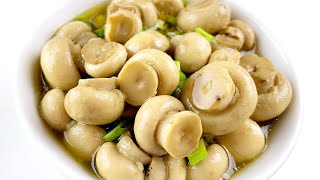 Marinierte Champignons in 5 Minuten  Ein schnelles und leckeres Rezept [upl. by Netsuj]