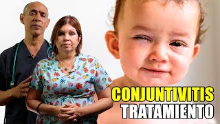 Conjuntivitis en niños y bebés 👶🏻 TRATAMIENTO 2024 ✅👀 [upl. by Einal779]