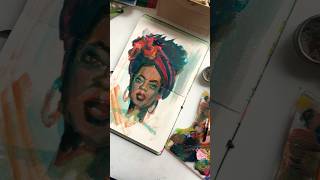 Oil Painting Practice  WinsorampNewton Paints  Mossery Sketchbook  Jasvir Kambo [upl. by Lovich301]