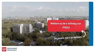 Infosessie bachelor fysica UAntwerpen [upl. by Aeneus]