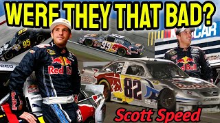 Were They That Bad Scott Speed  NASCAR Bust Reevaluations [upl. by Wall]