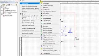 Simulation Of Half wave Precision Rectifier Using Multisim [upl. by Aidnahs]