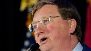 Mississippi Republican Governor Tate Reeves reelected [upl. by Winsor]