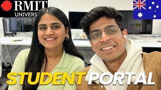 RMIT University Enrolment Portal  Fees Grades Courses  Melbourne Australia  Vlog 128 [upl. by Airegin]